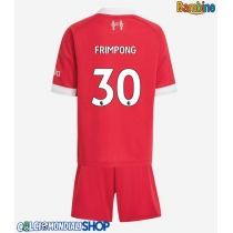 Maglie da calcio Liverpool Jeremie Frimpong #30 Prima Maglia Bambino 2025-26 Manica Corta (+ Pantaloni corti)